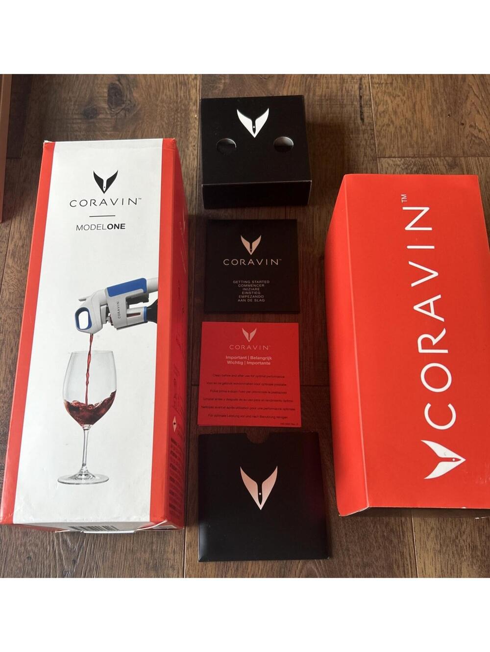 Coravin Model One Wine Preservation System New Open Box Unit Sealed *1 Capsule *